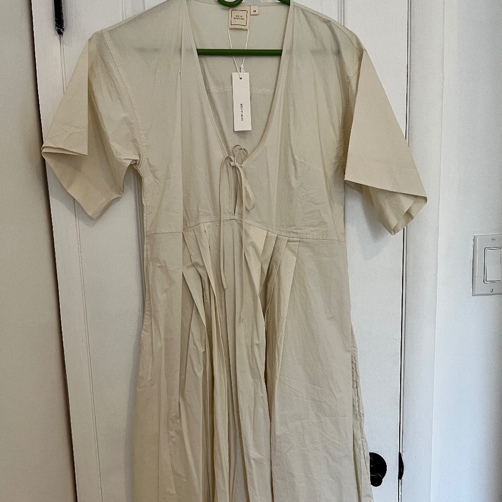 Deiji Studios square sleeve dress (size XS)